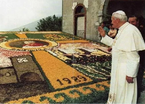 Papa Giovanni Infiorata